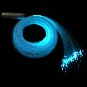 16W RGB/RGBW LED Fiber Optic Light 550 Aluminum Fibers 0.75mm Diameter 3m Length DMX512 Control IP68 Rated Flashing/Stars