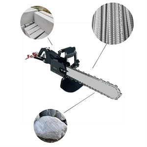 Factory Direct Supply Stainless Steel Underwater Cutting Hydraulic Rock Chain Saw for Concrete