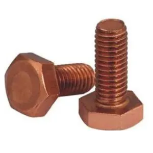 Premium OLIVE INTERNATIONAL Copper Threaded Fasteners High Conductivity Industrial Hardware Corrosion Resistant Heavy Duty Bolt