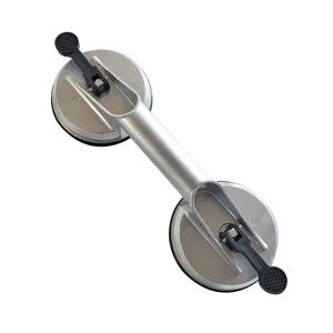 Factory Make Aluminum Glass Vacuum Suction Cup Glass Suction Cup Heavy Duty Aluminum Double
