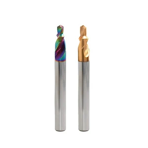 WEIX Tungsten Solid Carbide Step Drill Bit Chamfer Drill for Aluminum/ Aluminum Alloy