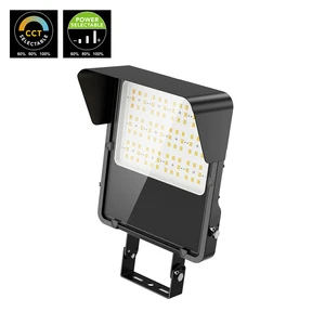 High Lumen IP67 ETL CE Power CCT Photocell 50W 75W 100W 200W 300W 400W LED Flood Light Outdoor