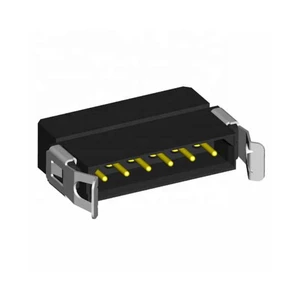 Harwin M80-8090605 Rectangular Wire Housing Connector Plug 6POS 2.00MM 22AWG W/LATCH UK Origin