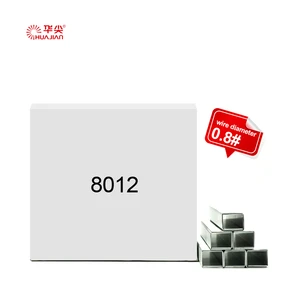 80 Series Industrial Code Steel U-shape Nails 0.80# 8012 Pneumatic Office Staples