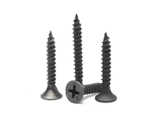 Drywall Screws Gray Phosphated Coarse Thread Bugle Head Gypsum Board Screw Steel with Zinc Finish Metric Measurement System From Factory