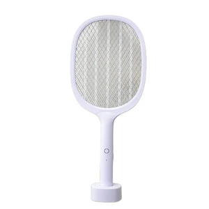 2 in 1 Mosquito Racket Type C Charger Electric Fly Swatter Killer 6 UV Light Insect Bug Zapper Killer Insect Zapper