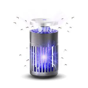 2-in-1 Indoor Insect Trap Suction Electric Grid New Design Bug Zapper Pest Sniper for Mosquitoes for Summer Camp Patio Garden