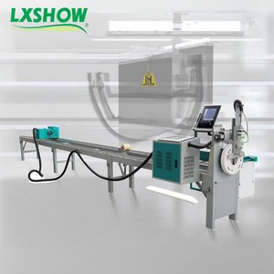 LX61TJ Simple Laser Cnc Pipe Cutting Laser Fiber Metal Tube Cutter Machine for Stainless Steel Working Area 1000mmx6000mm