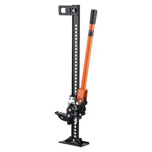 High-Lift Farm Jack 36 Inch 3.18 Ton Ratcheting Manual Steel Car Jack Heavy-Duty Lift Jacks
