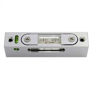 High Accuracy Alloy Metal Housing Engineers Workshop Spirit Levels Bubble Spirit Level Leveler for Equipment