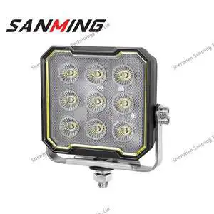 Practical Endurance 5 Inch Square 45W Offroad Light Lamp Led Light 12v Car Work Light