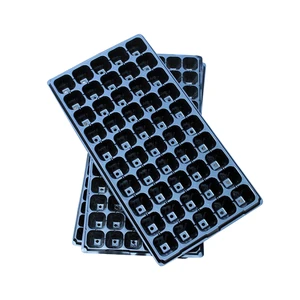 21 32 50 72 105 128 200 Agriculture Greenhouse Seed Planting PET PS Nursery Tray Plant Growing Pots Seed Grow Cell Seeding Tray