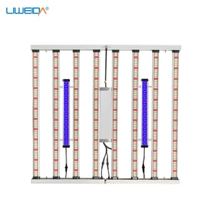 Liweida 720 Watt LM301B Indoor LED Grow Light Bar Replace 1000W Hps for Hydroponic Full Spectrum Commercial 10 Aluminum Bloom