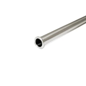 Custom Stainless Steel 316L Pipe Clamp Sanitary Pharmaceutical Applications Matte Finish Inox Italia Model 7346 Made in Italy
