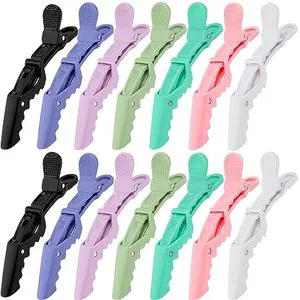Custom LOGO Alligator Hair Clip Clamp Hairdressing Salon Partition Clips Hair Grips for Women Hair Styling Crocodile Barber Clip