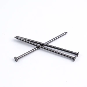 Factory Priced Flat Head Common nails Normal Size Smooth Shiny Steel Surface Construction Purpose No Head Buffalo Code Nails