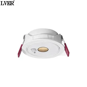 Recessed Spotlight High Luminous Efficiency 90lm/W 90lm High CRI 95 Dimmable Smart Dimming Aluminum Efficient Heat Dissipation