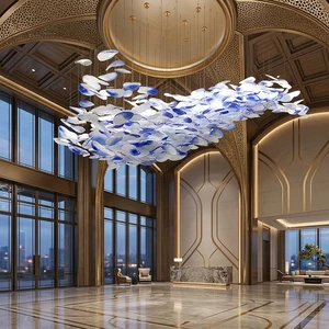 ANNO Gallery Inspired Pendant Lamp Glass Chandelier For Contemporary Interior Spaces