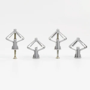 Special Expansion Butterfly Screw Fastener for Gypsum Board Quick Installation Plastic Expansion Bolt Anchor
