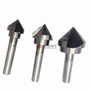 Solid Carbide Countersink Drills 60 & 90 Degree Chamering Tool Parts