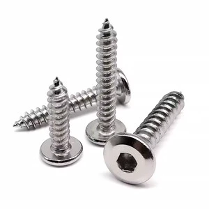 304 Stainless Steel Internal Hexagonal Chamfered Self-tapping Screws