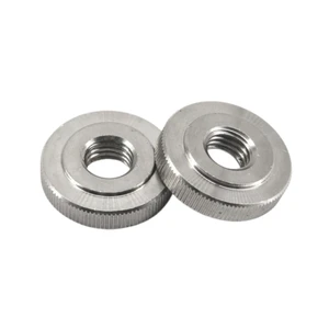 Brass / Stainless Steel Knurled Thumb Nuts M2 M2.5 M3 M4 M5 M6 Metric Thread Round Knurled Nuts