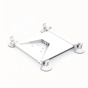 Starlink Mini 4-Point Suction Cup Mount - Premium ABS Vehicle Bracket & Stand for Automotive Use