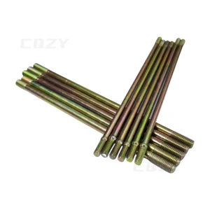 Factory Motorcycle Cylinder Head Double Head Bolt Double End Stud Motorcycle Engine Rod Axle 8mm 6mm