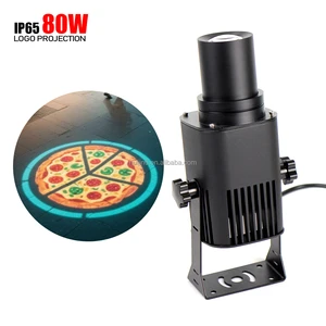 Cheap Outdoor Waterproof Ip67 Halloween Christmas Led Wedding Laser Rotating Gobo Projector Custom logo Signs Advertising Light