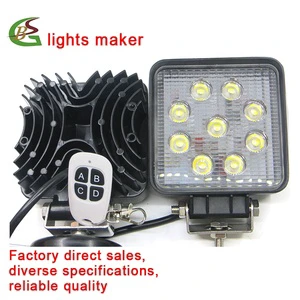 24V Remote Controlled Automotive LED Searchlight New Condition Flood Beam for Cars & Boats