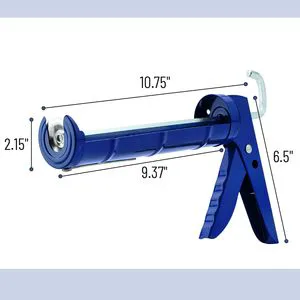 Wholesale Multi-Color Heavy Duty Caulking Gun Half Open Steel Skeleton Silicone Gun Sealant Applicator OEM Accepted