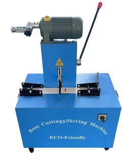 High-Speed Dust-Free Hydraulic Hose Cutting Machine New 220V with Core Components-Bearing and Engine Pipe Cut off Cutters