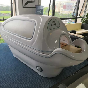 Most Luxury Far Infrared Sauna LED Light Therapy Beds Ozone Steam Sauna Spa Capsule Sauna Pod For Sale