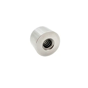 Custom Material Stainless Steel Aluminum High Precision Round Thread Bushings Pipe Tube Cylinder Nut