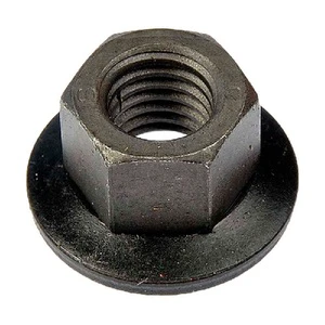 Reliable hex nut heavy duty threaded steel fastening hardware component for construction industrial machinery use