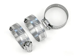 Stainless Steel Worm Gear Hose Clamp Adjustable Pipe Clamp for Plumbing and Automotive Use&Corrosion Resistant Applications