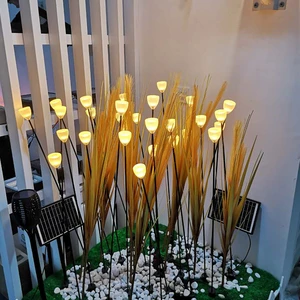 Factory Price Customized Outdoor Decoration Led Fiber Optic Light Garden Lawn Lamp