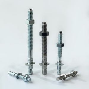 High-strength Carbon Steel Wedge Anchors, Suitable for Industrial Applications, Used for Fixing Concrete Masonry and Structures.