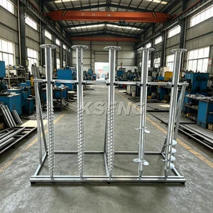 Wholesale Customized Hot-Dip Galvanized Earth Metal Ground Screw Helical Soil Anchors For Ground Solar Power Plant Foundation