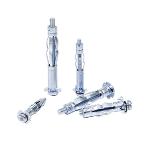 China Factory Price Galvanized Gypsum Board Expansion Screw Bolt Molly Hollow Metal Cavity Fixings Hollow Wall Anchor High