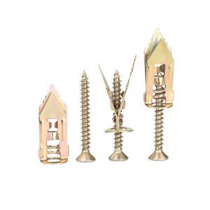 JINSHI Brand 11*28/4*35 Metric Expansion Screw 35mm M4 Steel Hammer Driven Dry-wall Gypsum Board Anchor Fixing Metal