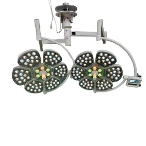 Surgical Shadowless Lamp LED Hospital Operating Theatre Light Medical Veterinary Equipment Ceiling Mounted Lamp Portable Mobile