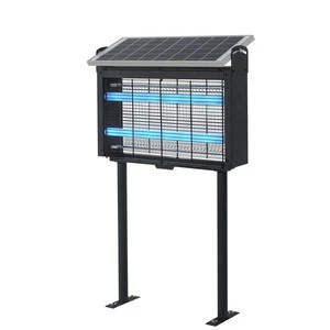 Summer Pest Control Product Solar Mosquito Killer Lamp Solar Bug Zapper With LED For School Garden