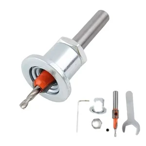 2.8-3.5mmx8mm HSS Countersink Drill Bit Adjustable Depth Limiter Alloy Bit for Woodworking Router Milling Cutter Screw Extractor