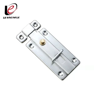 Modern Stainless Steel Safety Lock Anti-Theft Door Latch For Wooden Cabinet Doors Easy Installation 1 Year Warranty-Leshengle