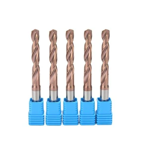 For BFL Tungsten Solid Carbide 2-Flute Twist Drill Bit CNC Drilling Tool with Altin Coating ODM & OEM Customizable