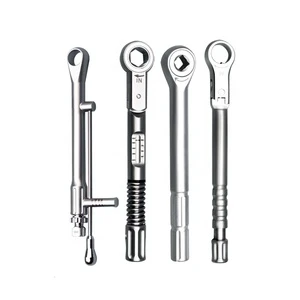 Torque Indicating Ratchet Wrench Long Universal Ratchet Driver High Torque Ratchet Wrench Dental Implant Wrench On Sale