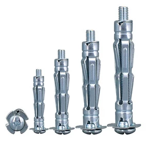 Galvanized Fixing Bolt Hollow Gypsum Board Expansion Screw Dry Wall Anchor Bolt