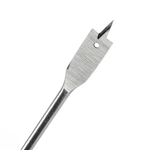 25MM Tri-Point Hex Shank Spade Flat Wood Drill Bit for Fast Drilling and Wood Clean
