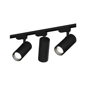 Modern LED Spotlight Track Light Cob30w40W Rail Light for Commercial Exhibition Hall & Mall AC200-240V Series Connection